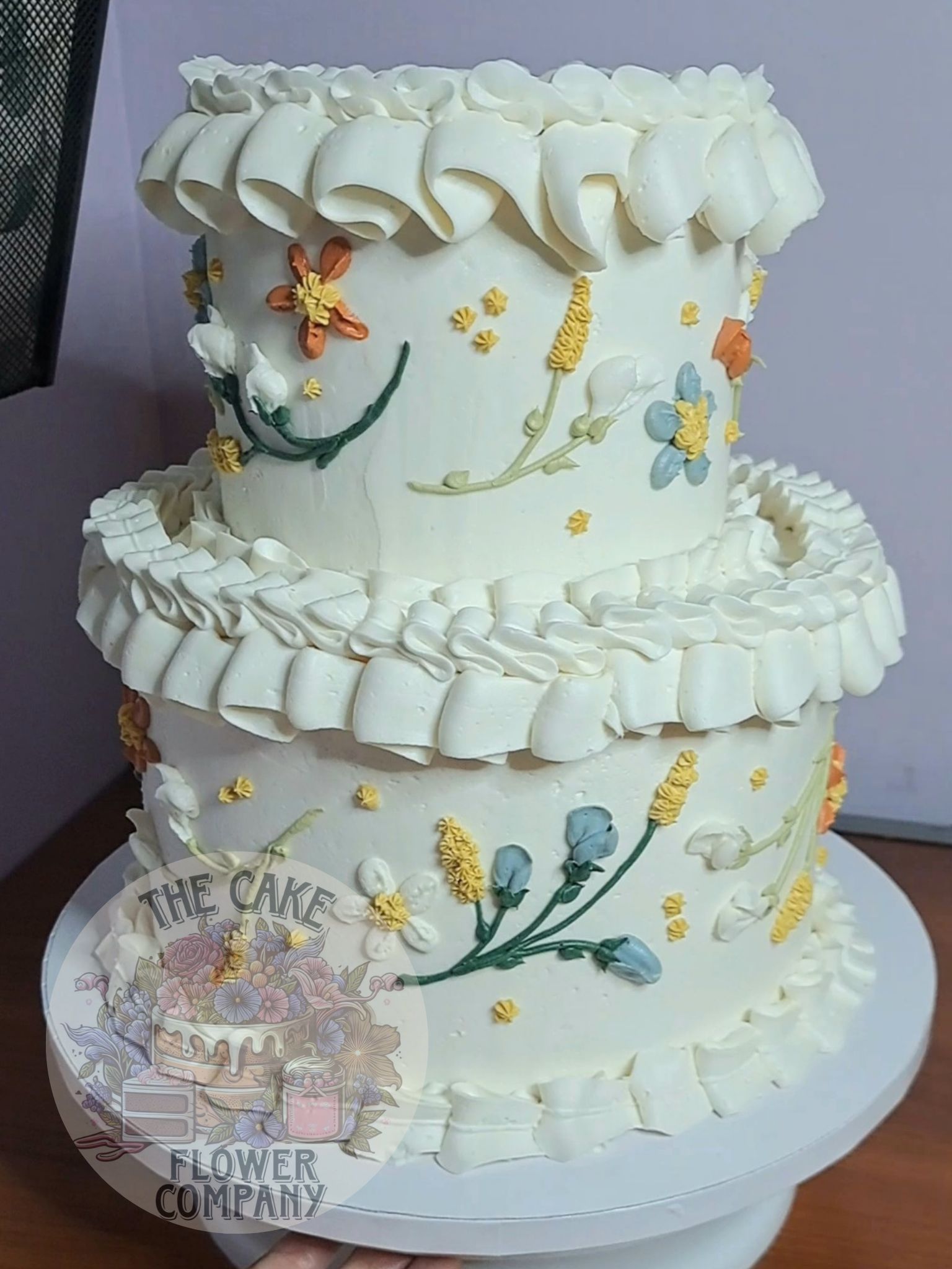 Two Tier Custom Cake