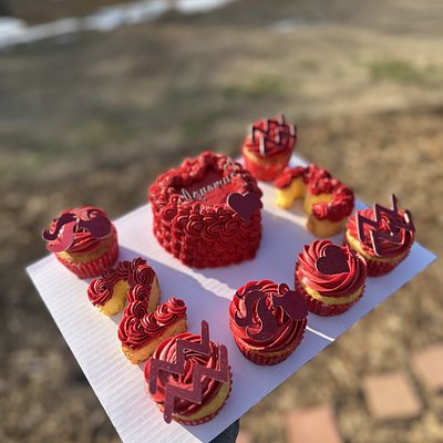 Bento Box W 8 Cupcakes 