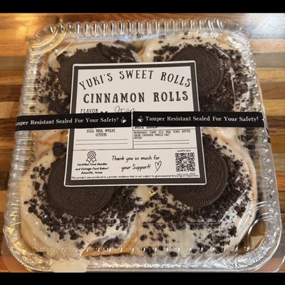 1/2 Dozen Oreo Rolls