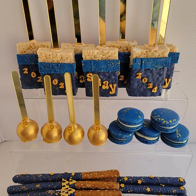 Dipped Rice Krispy Treats