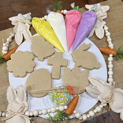1/2 Dz Easter DIY Sugar Cookies