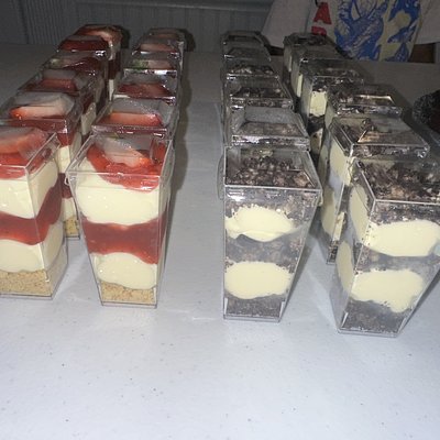 Cheesecake Shooters