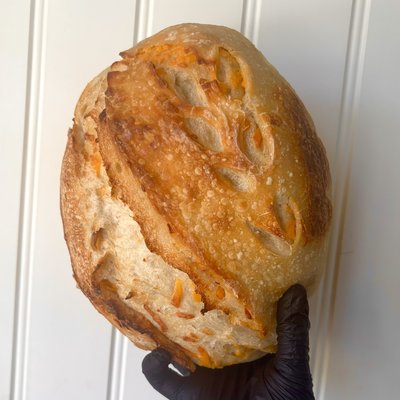 Garlic Cheddar Sourdough