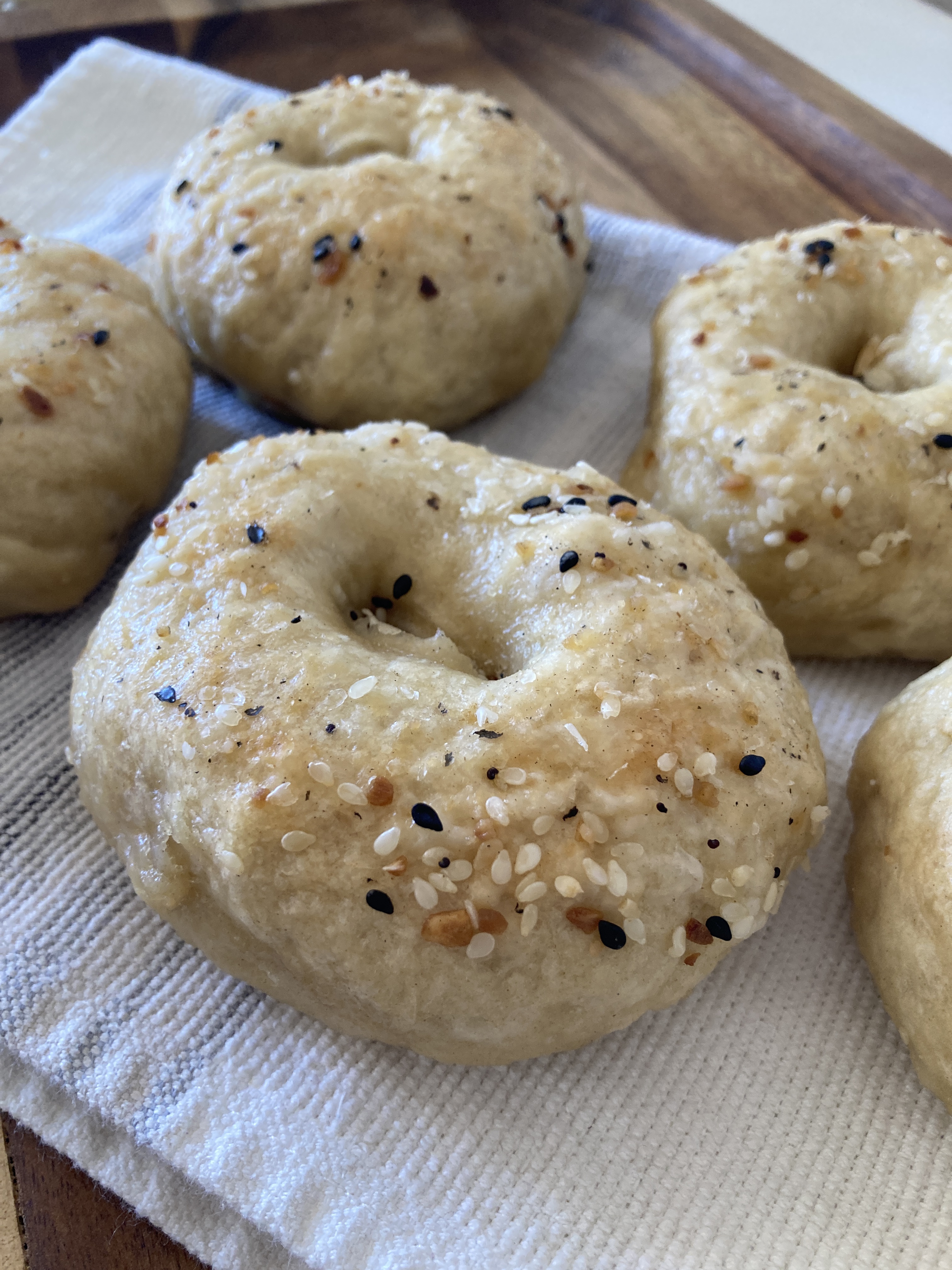 Sourdough Everything Bagels X6