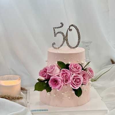 6”+ 8” tier cake