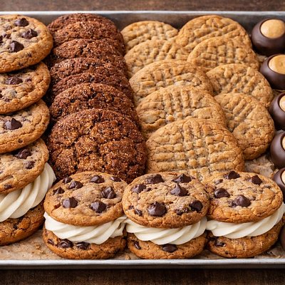 Cookie Tray (Variety of Your Choice) $50-$125