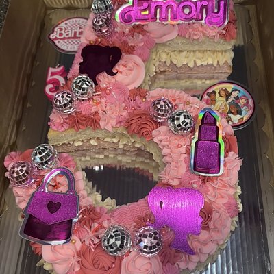 Carved Number/Letter (Half Sheet)