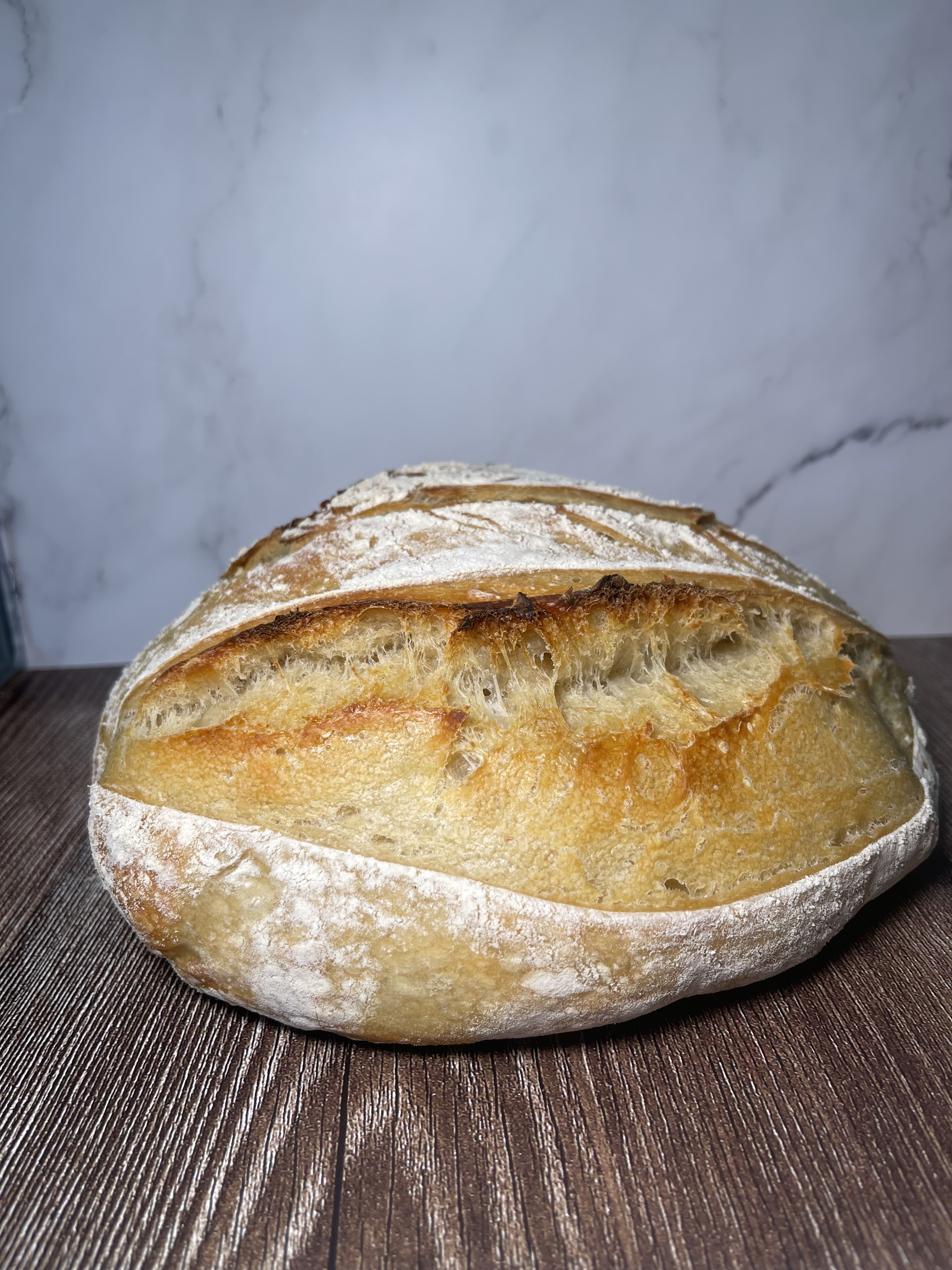 Rosemary Garlic Sourdough Loaf