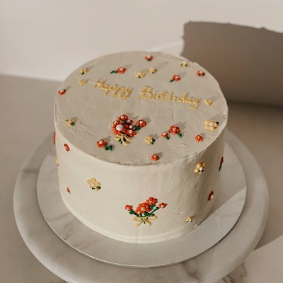 Spring Flower Cake 