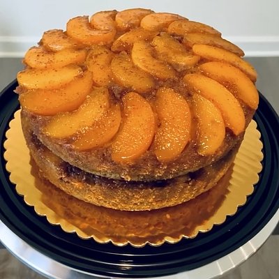 Peach Cobbler Cake
