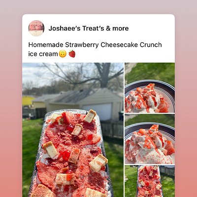 Homemade Ice Cream 
