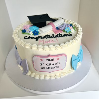 Decorated Cake 8” 2 Layer 