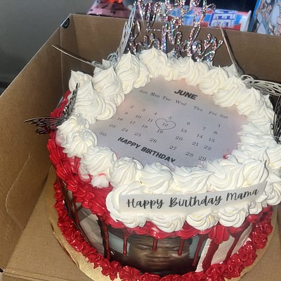 1 TIER BURN CAKE  🎂 