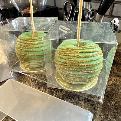 Chocolate Dipped Apples 