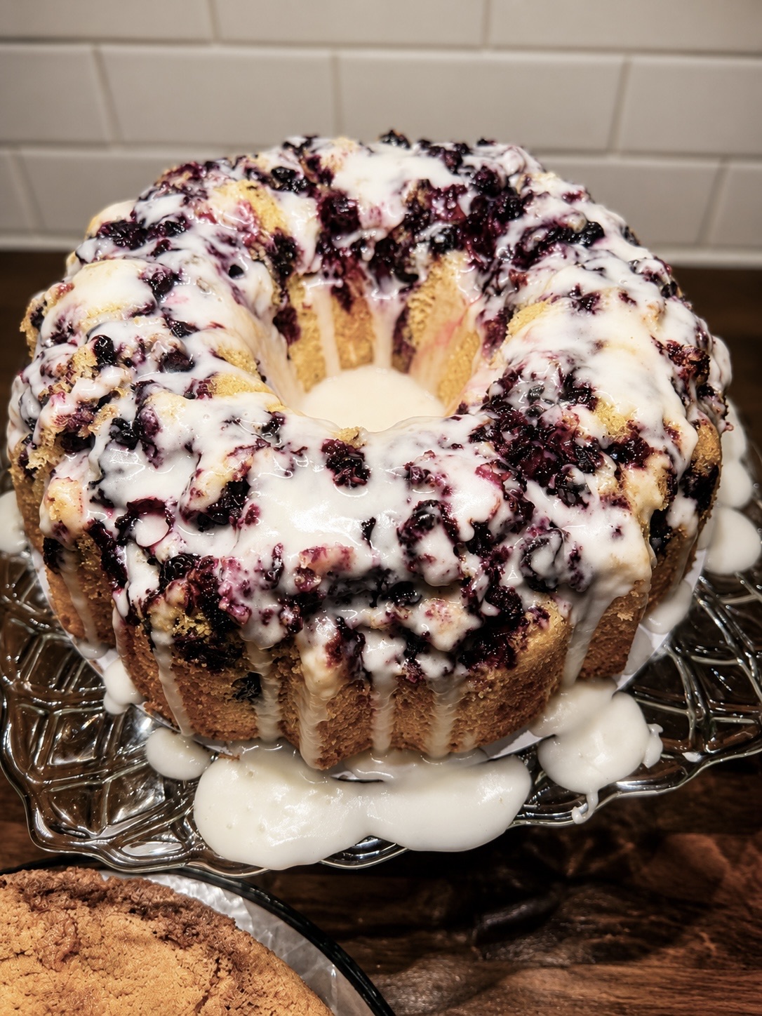 Lemon Blueberry Bundt Cake (1 Full Size)