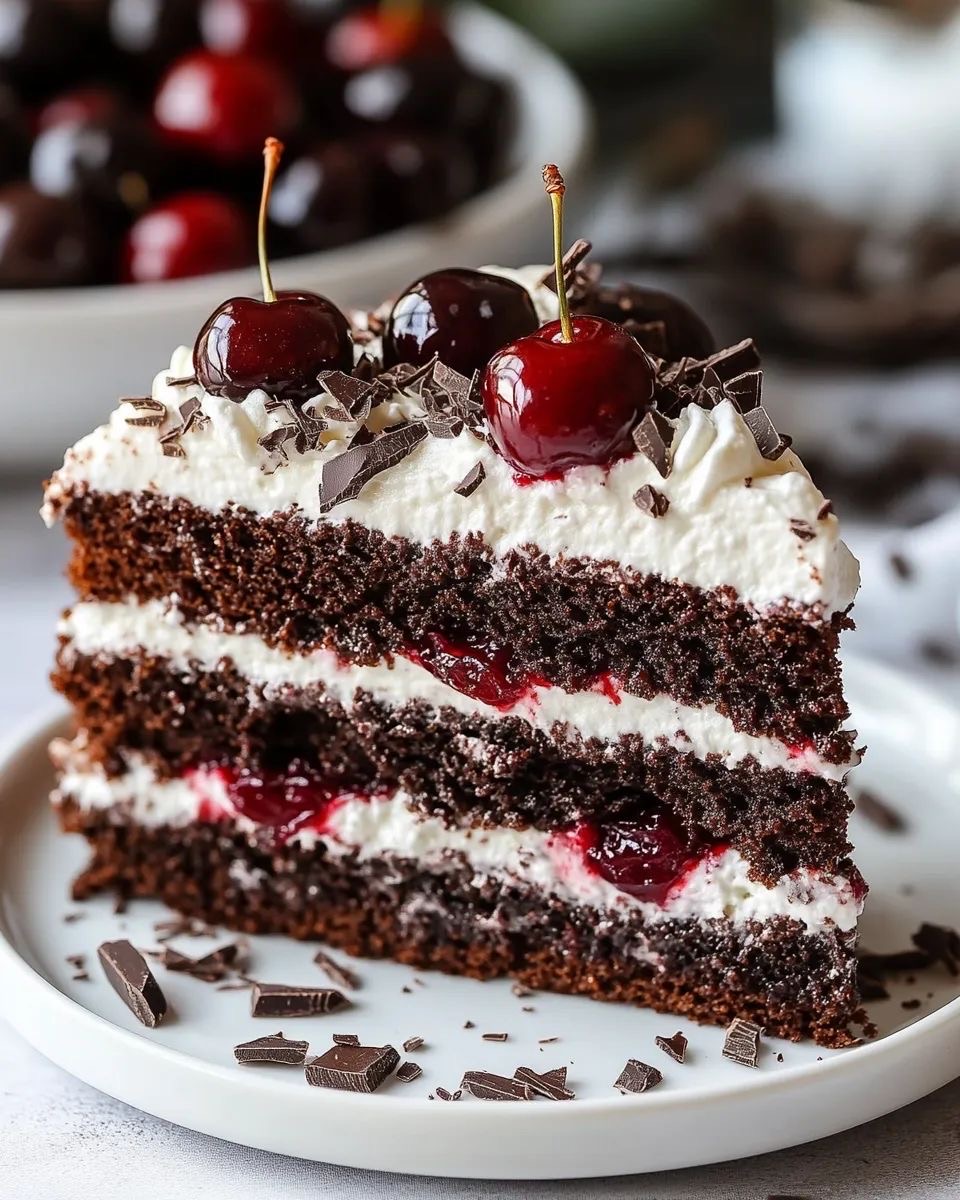 6 Inch Jamaican Black Forest Cake  