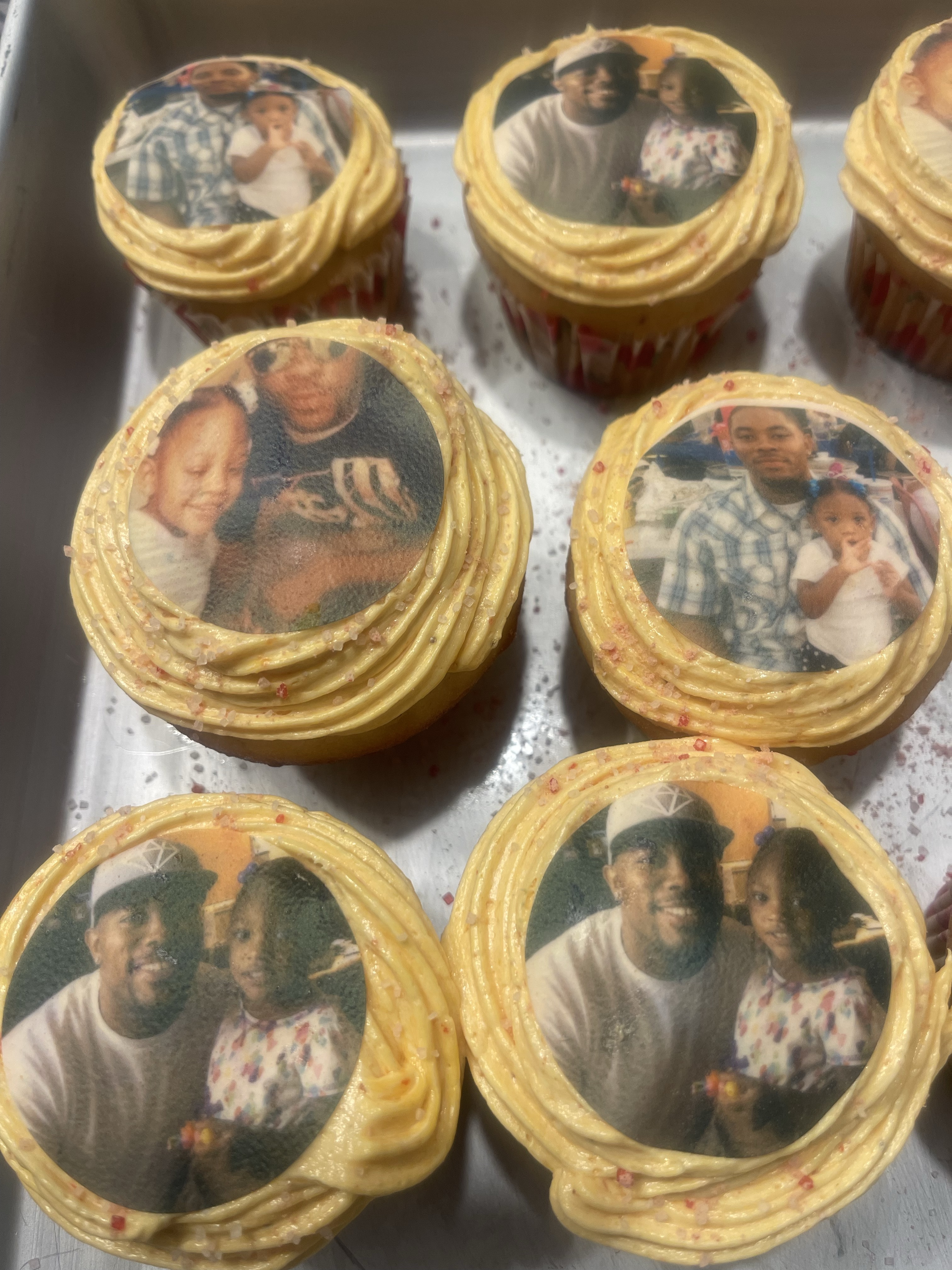 Birthday Image Combination Cupcakes