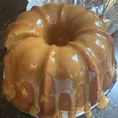 Caramel Pound Cake 