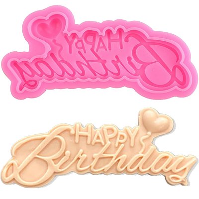 Chocolate Molds — “Happy Birthday”