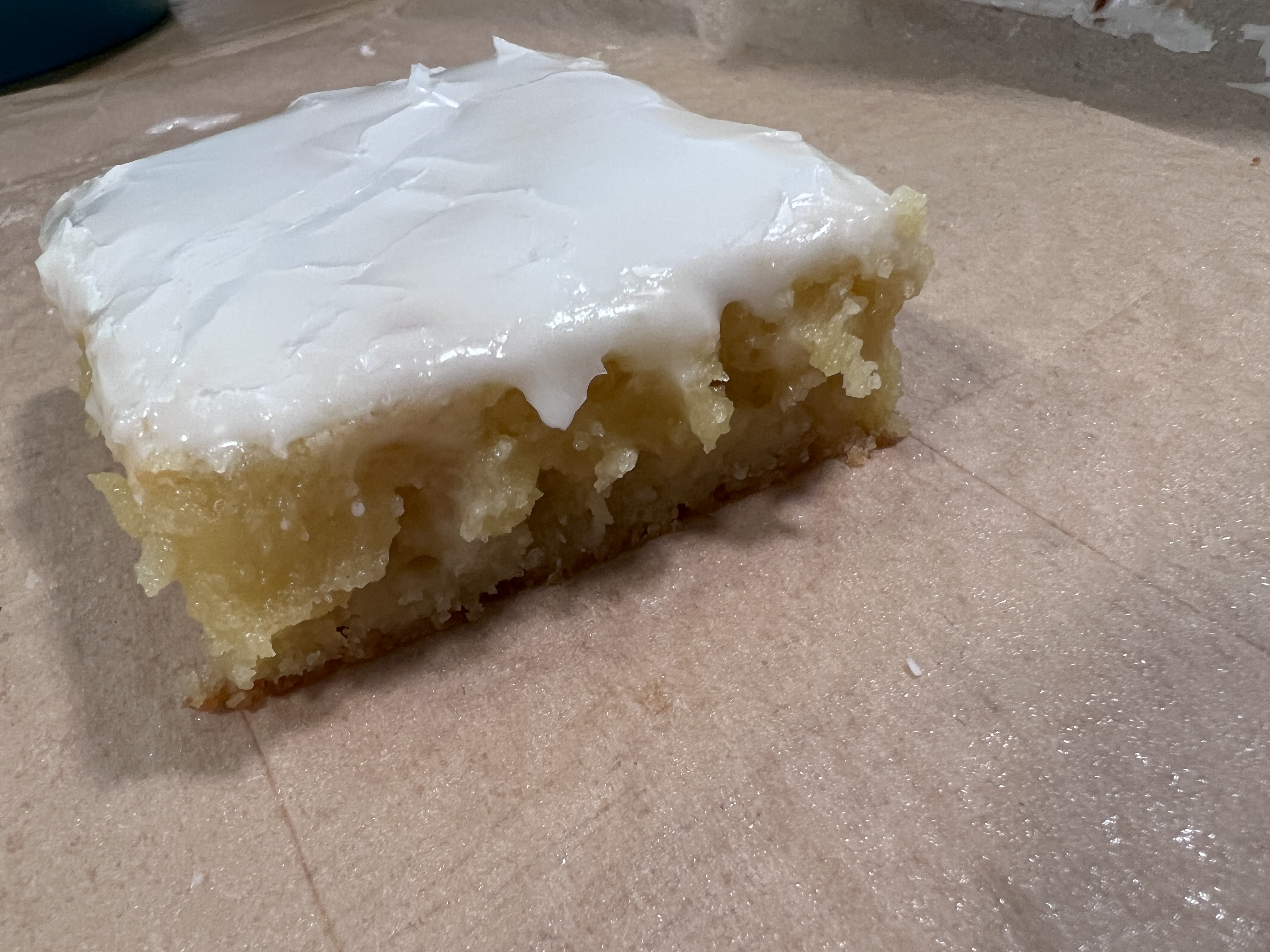 White Chocolate Lemon Brownies