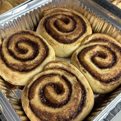 Cinnamon Rolls with Vanilla Bean Icing