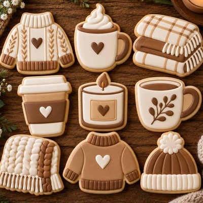 Cozy Thanksgiving,  Cookie Theme