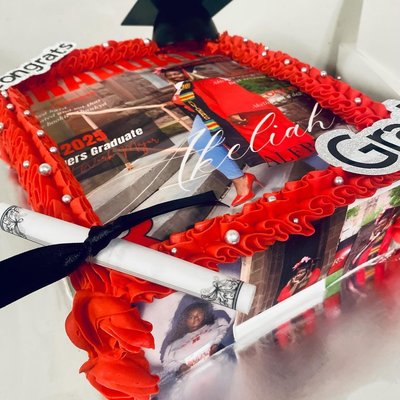 Custom 1/4 Sheet Cake 