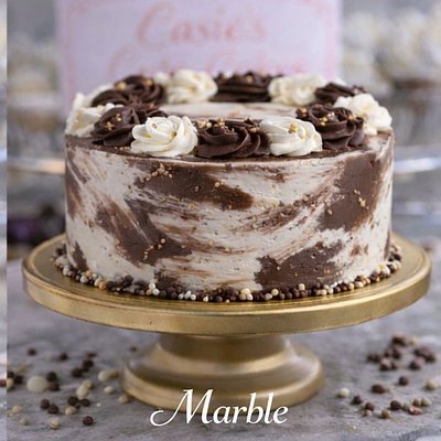 Marble Cake - 6 Inch