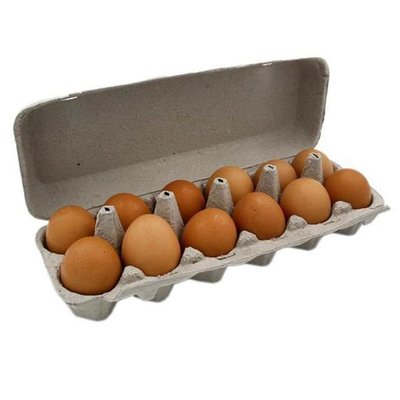 Unwashed-12 Pack Fresh Eggs