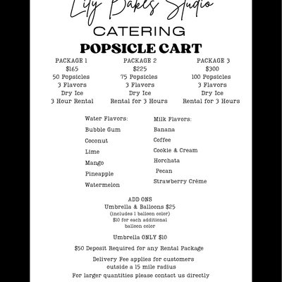 Popsicle Cart