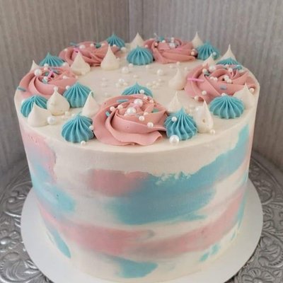Gender Reveal Cake (Small Size)