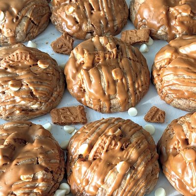 Stuffed Cookie Butter Cookies