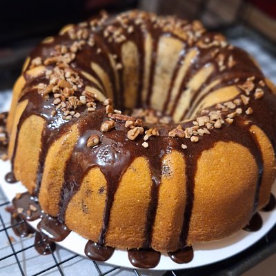 German Chocolate Pecan Pound Cake Not Traditional German Choc
