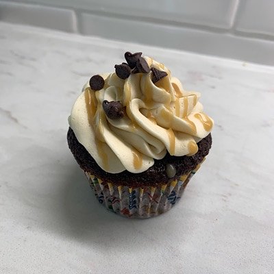 Chocolate Caramel- Chocolate cake filled with gooey caramel, topped with a caramel frosting & caramel drizzle