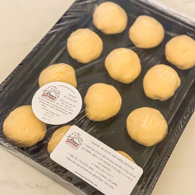 Take-and-Bake frozen “Buchteln” aka Brioche Dinner Rolls (dozen)