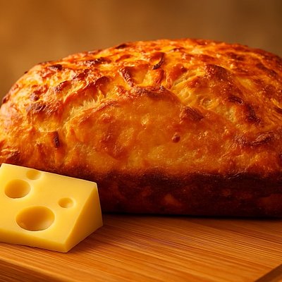 Ham And Swiss Sourdough loaf