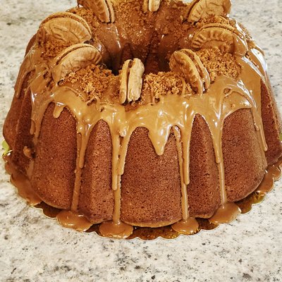Biscoff Cookie Butter Pound Cake 