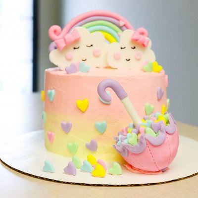 6in Custom Cake