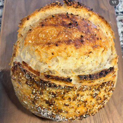 Everything Bagel Seasoning Sourdough 