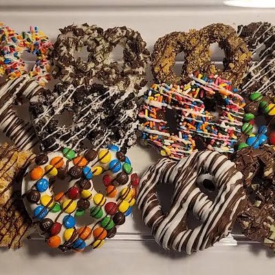Dipped Large Pretzels