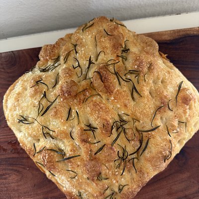 Garlic & Rosemary Focaccia 