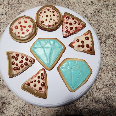 Iced Sugar Cookies by the Dozen - Gluten
