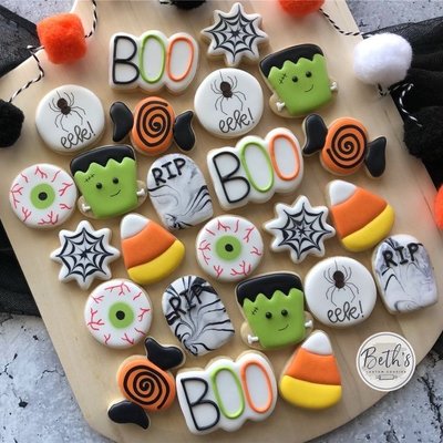 Mini Halloween Cookies