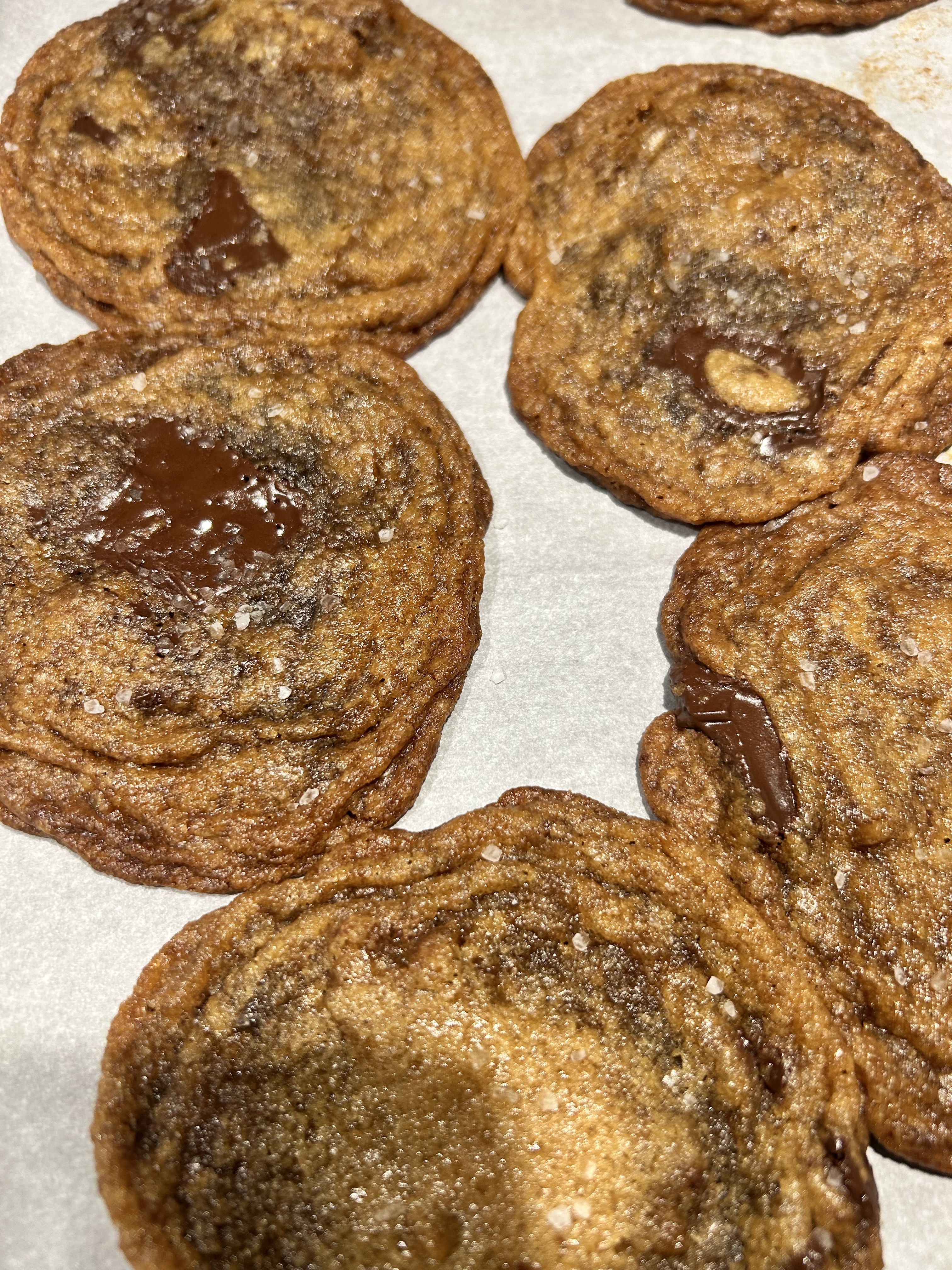 Brown Butter Toffee Chocolate Chip Cookies