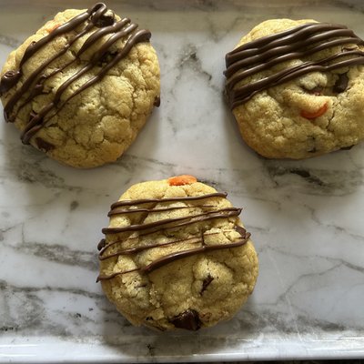 Reese’s pieces cookies