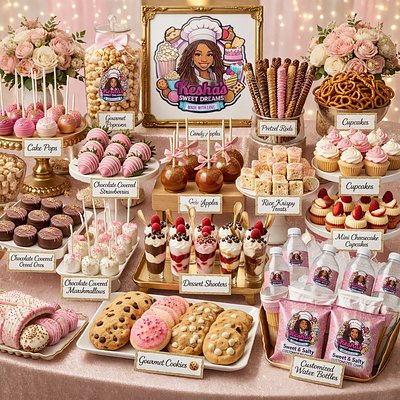 BUILD YOUR OWN SWEETS TABLE