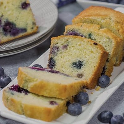 Sourdough Blueberry Bread (Mini Loaf)