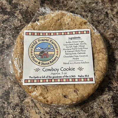 Cowboy Cookies - Pack Of 4