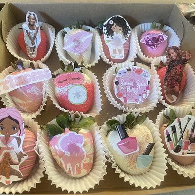 1 Dozen Of Chocolate Covered Strawberries 