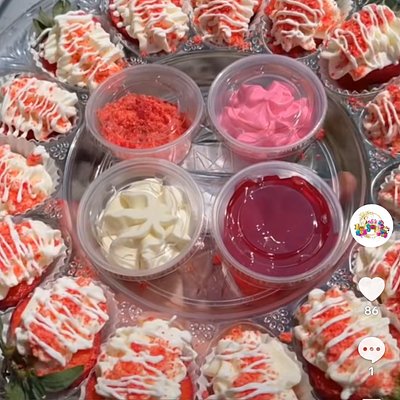 Cheesecake Strawberry Crunch Deviled Strawberries 